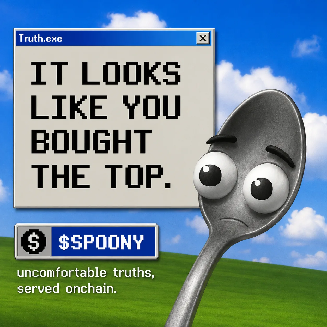 Spoony uncomfortable truth meme